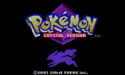 Pokémon Crystal Suicune Gameplay GIF