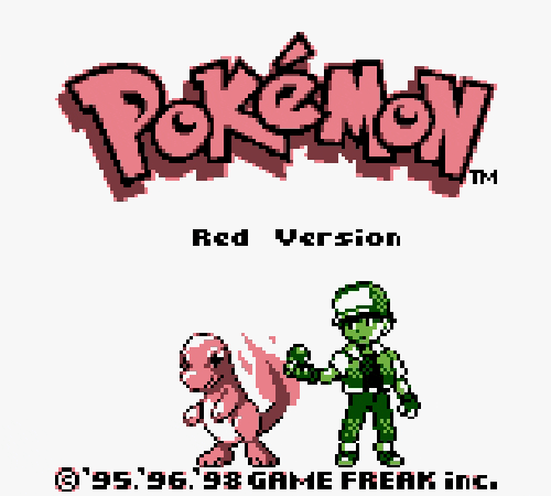 Pokémon Red Version Gameplay GIF